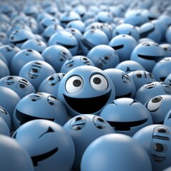 stand out from the crowd of crowd  generated by AI