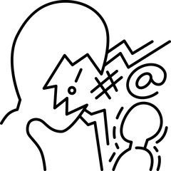 verbal  icon