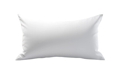 Shinning and Simple Contemporary Pillow on a Clear Surface or PNG Transparent Background.