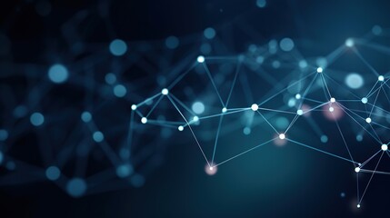 abstract background Blue digital communication network