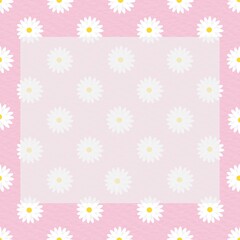 Fototapeta na wymiar Collection of pink floral wallpapers