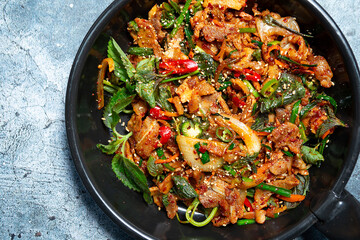 Stir-fried Beef Tripe with Vegetables	
