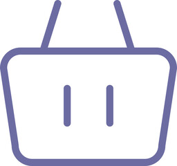 Shopping cart icon
