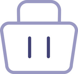 Shopping cart icon
