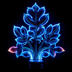 abstract floral ornament