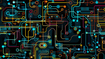 circuit board background