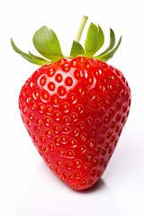 Strawberry isolated on white background.
