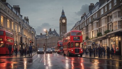 Fototapeta premium streets of london