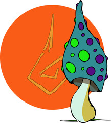 蘑菇，有趣的蘑菇蘑菇，