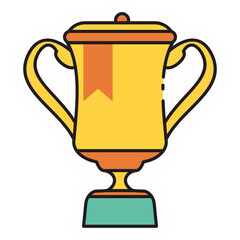 Trophy Champion Sticker