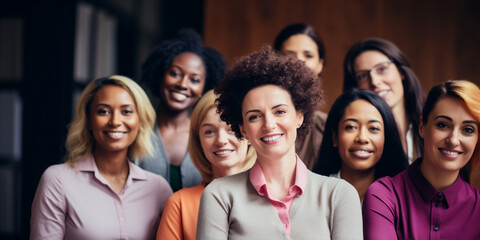 Obraz premium Empowering women in the workplace