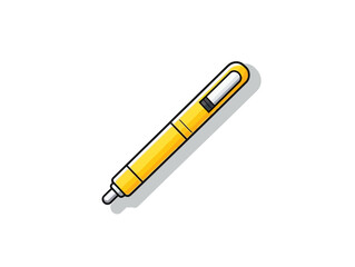 Doodle EpiPen, cartoon sticker, sketch, vector, Illustration, minimalistic