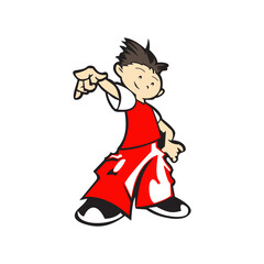 Make a Professional Cartoon Man Funny Vector