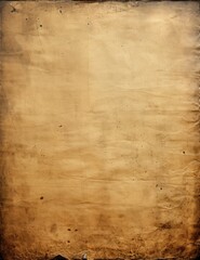 Sheet of vintage yellowed paper.