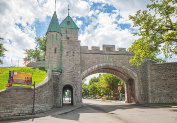 Fototapeta na wymiar Artillery Park, Fortifications of Quebec City, Canada
