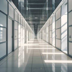 modern office building interior