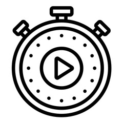 Hourly Play Icon Style