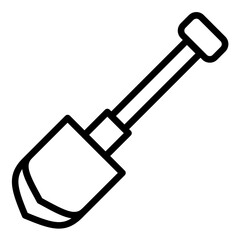 Shovel Icon Style