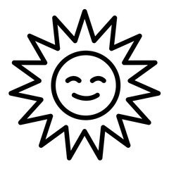 Sun Icon Style