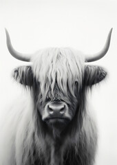 Scotland cow animal highland nature