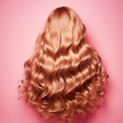 Fototapeta premium hair style generated by AI