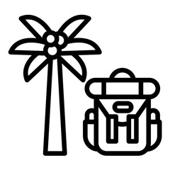 Vacation Icon Style