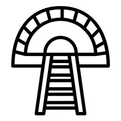 Tunnel Icon Style