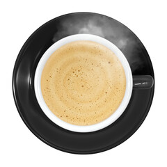 カフェオレのイラスト リアル