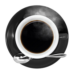 コーヒーのイラスト リアル