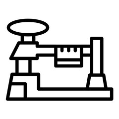 Triple Beam Icon Style