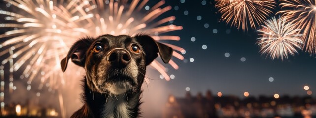Dogs Scared of Fireworks. Tips For Dogs That Are Afraid Of Fireworks. Ways to Calm Dog During...