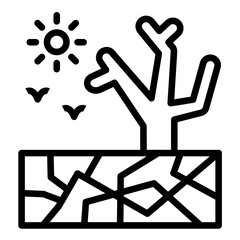 Drought Icon Style