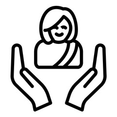Elder Care Icon Style