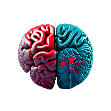 human brain model