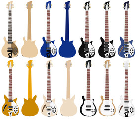 Classic Country-Blues 60s Guitars Models