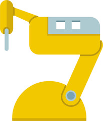 Industrial Robotic Arm Icon
