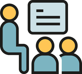 Business Meeting Icon
