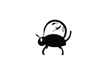New minimal style animal icon illustration design