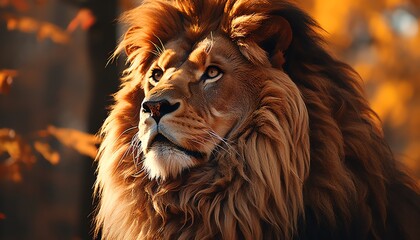 Obraz premium lion in the zoo