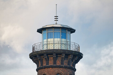 the more than 100 years old historic cologne ehrenfeld helios lighthouse