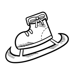 Winter Doodle Illustration