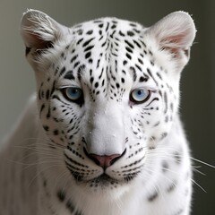 black and white jaguar. 