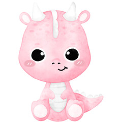 Pink Dragon, cute Dragon, Year of the dragon