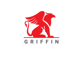 griffin, griffin logo, griffin head, phoenix logo, creature, fantasy, creature logos, history, griffin sword, gryphon, griffo, animal logo, 
