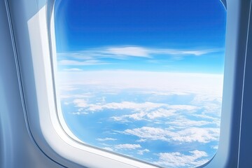 Breathtaking View From Airplane Window, Infinite Horizons