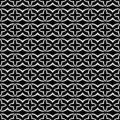 White background with black pattern. Seamless texture for fashion, textile design,  on wall paper, wrapping paper, fabrics and home decor. Simple repeat pattern.