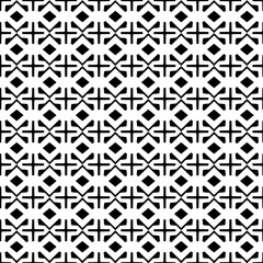 White background with black pattern. Seamless texture for fashion, textile design,  on wall paper, wrapping paper, fabrics and home decor. Simple repeat pattern.