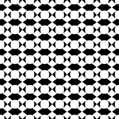 White background with black pattern. Seamless texture for fashion, textile design,  on wall paper, wrapping paper, fabrics and home decor. Simple repeat pattern.