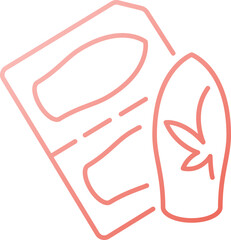 2D pixel perfect gradient cannabis capsule icon, isolated vector, thin line illustration.