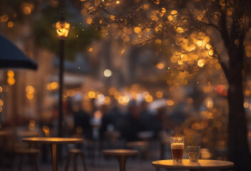 restaurant in the night